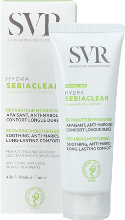 Svr Sebiaclear Creme Hydra Tube 40ml Nf 7