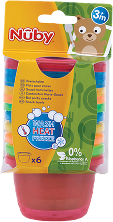 Nûby Snackkommetjes - 120 ml - 3m+ 1