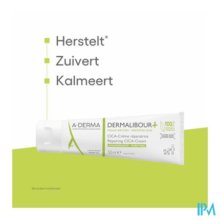 Aderma Dermalibour+ Cica Creme Herstellend 50ml 11