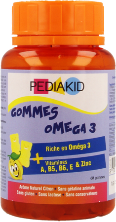 Pediakid Gummies Omega 3 Gommetjes 60 1