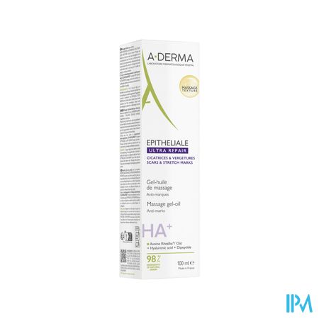 Aderma Epitheliale Ah Gel-olie Massage 100ml