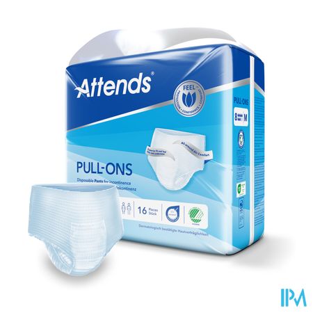 Attends Pull On 8 Slip Medium 1x16 4