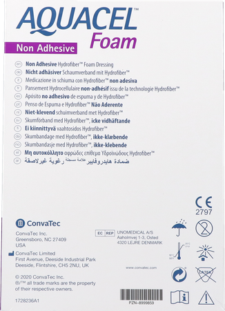 Aquacel Foam Non Adhesief 15x20cm 5 1