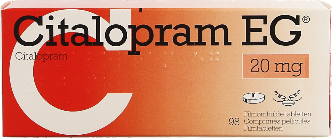 Citalopram Eg Pi Pharma Comp 98x20mg Pip 4
