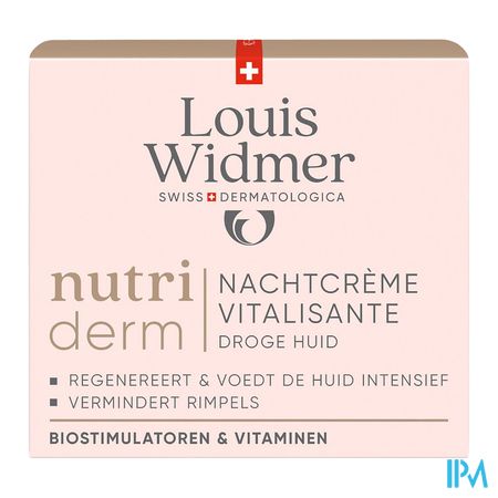 Widmer Nutriderm Nachtcrème Vitalisante 50ml 1