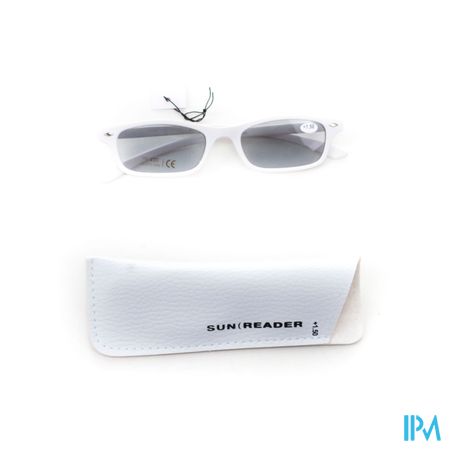 Sunreader Zonneleesbril +1.50 Wit