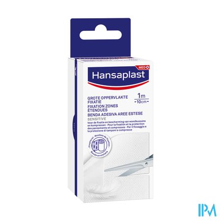 Hansaplast Fixatie Grote Opperv. 1mx10cm