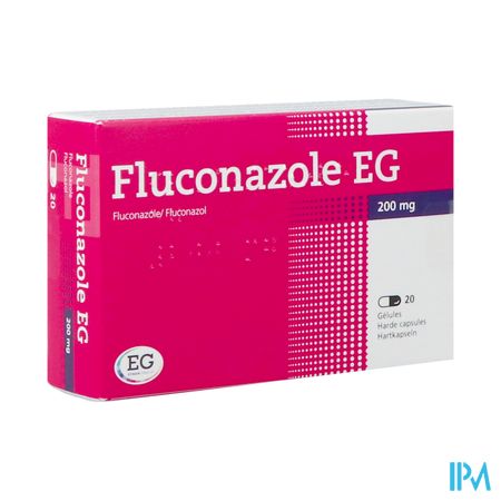 Fluconazole Eg 200mg Orifarm Caps Dur 20