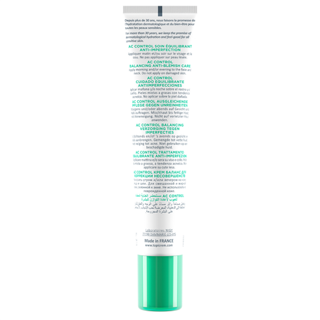 Topicrem Ac Control Soin Equilibrant Tube 40ml 3