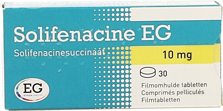 Solifenacine EG 10Mg Filmomh Tabl  30 Pvc/Alu 1