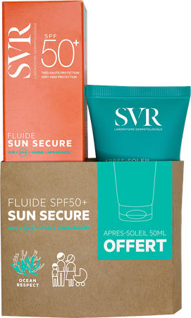 Svr Sleeve Sun Secure Fluide Ip50+&a/sun 50ml Grat 6