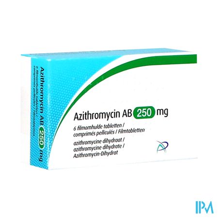 Azithromycin Ab 250mg Filmomh Tabl 6 X 250mg