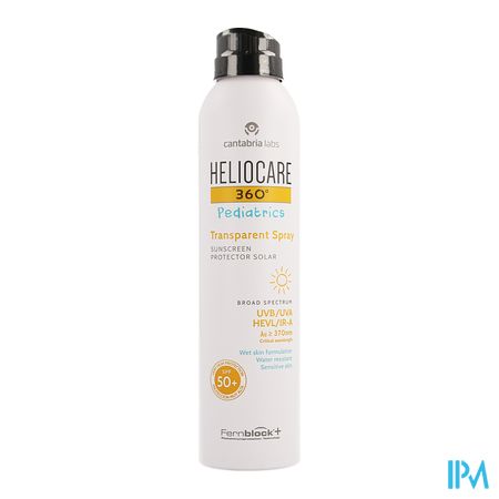 Heliocare 360 Pediat.transparent Spray Ip50+ 200ml 1