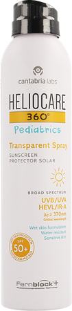 Heliocare 360 Pediat.transparent Spray Ip50+ 200ml 1