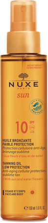 Nuxe Sun Bruiningsolie Gelaat-lich.ip10 P.fl 150ml 2