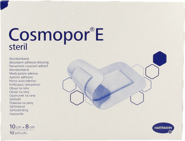 Cosmopor E Latexfree 10x8cm 10 P/s 2