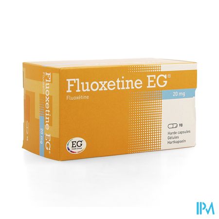 Fluoxetine EG Caps 98 X 20 Mg