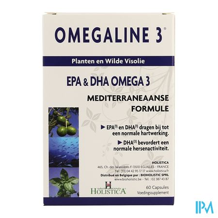 Omegaline 3 Caps 60 Holistica 4