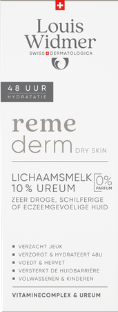 Widmer Remederm Lichaamsmelk 10%urea N/parf 200ml 1