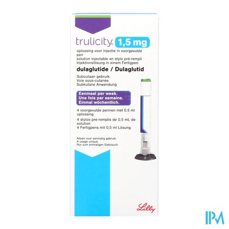 Trulicity 1,5mg Abacus Sol Inj Voorgevulde Pen 4 3