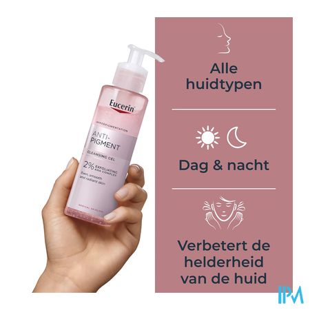 Eucerin A/pigment Reinigingsgel 400ml 7