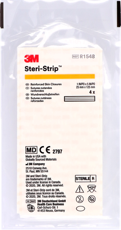 Steri-strip 3m Steril 22,0x135mm 1x4 R1548 1