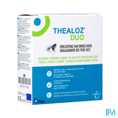 Thealoz Duo Oogdruppels Tripack 3x10ml