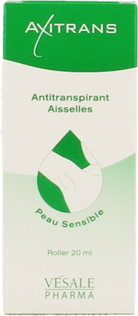 Axitrans Roller Gevoelige Huid A/transpirant 20ml 10