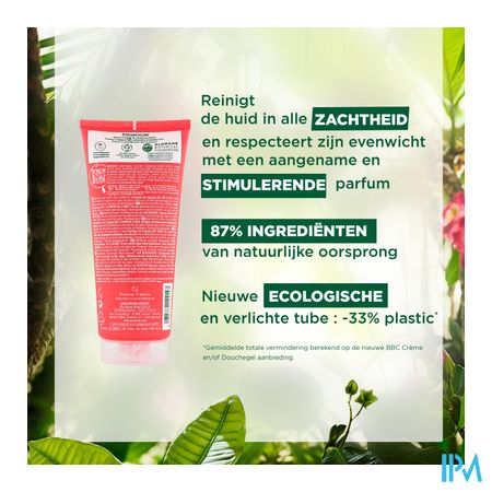 Klorane Lichaam Douchegel Hibiscusbloem 200ml Nf 10