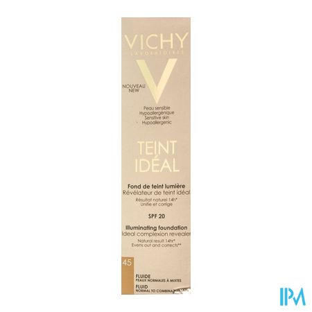 Vichy Fdt Teint Ideal Fluide 45 30ml 1