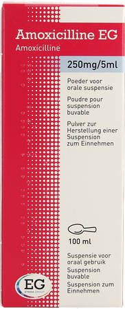 Amoxicilline EG Sir 100 Ml 250Mg/5Ml 4