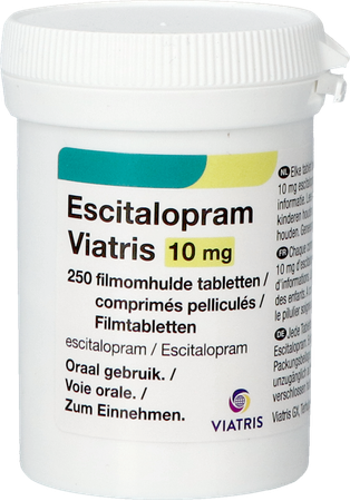 Escitalopram Viatris 10mg Comp Pell 250 Pot Idd 2
