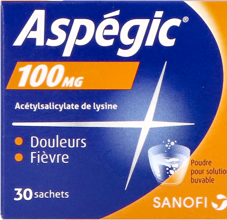 Aspegic 100 Pulv 30x 100mg 3