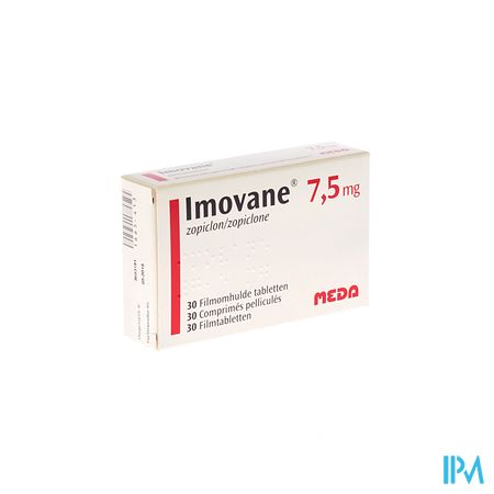 Imovane Pi Pharma Comp 30 X 7,5mg Pip