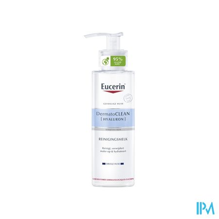 Eucerin Dermatoclean Hyaluron Rein.melk Zacht200ml