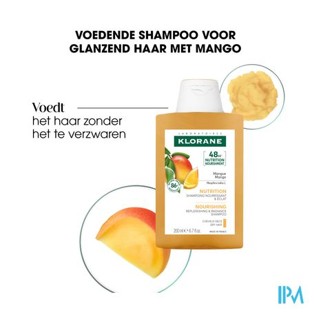 Klorane Capil. Sh Mango 200ml Nf 19