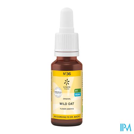 Bachbloesem Bio N°36 Wild Oat 20ml 2