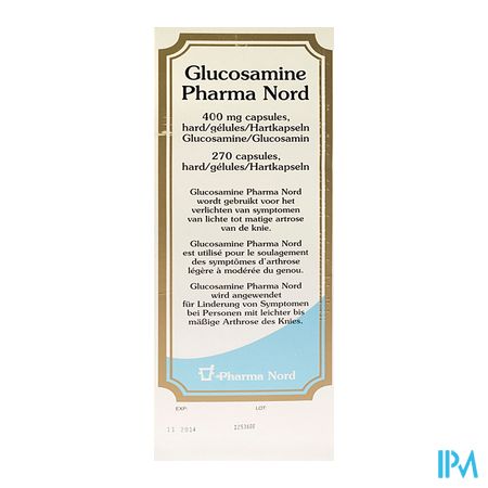 Glucosamine Pharma Nord Caps 270 X 400mg 4