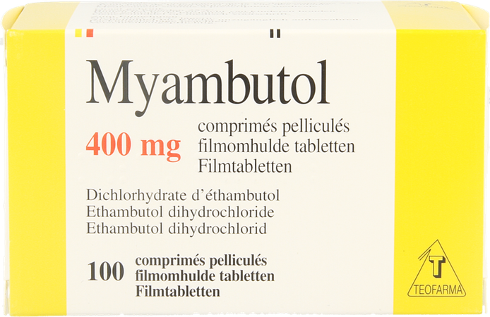 Myambutol Comp 100 X 400mg 1