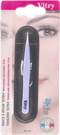 Vitry Pince Epil Extra Couleur Mors Pointus 28