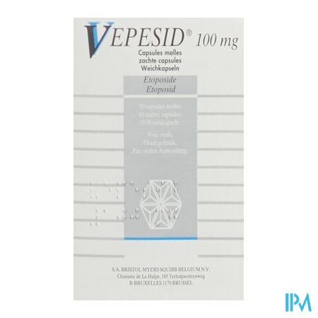 Vepesid Caps 10 X 100mg 1