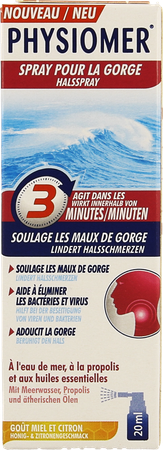 Physiomer Keelpijn Spray 20ml 5