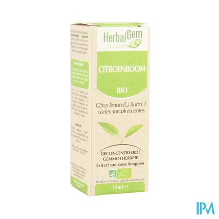 Herbalgem Citroenboom Maceraat 15ml