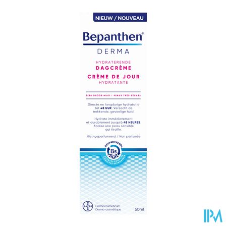 Bepanthen Derma Hydraterende Dagcreme Tube 50ml 1