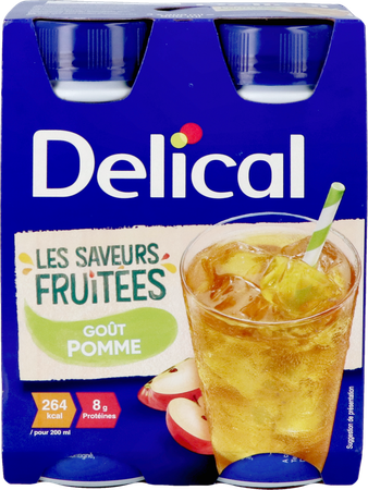 Delical Boisson Fruitee Pomme 4x200ml 1