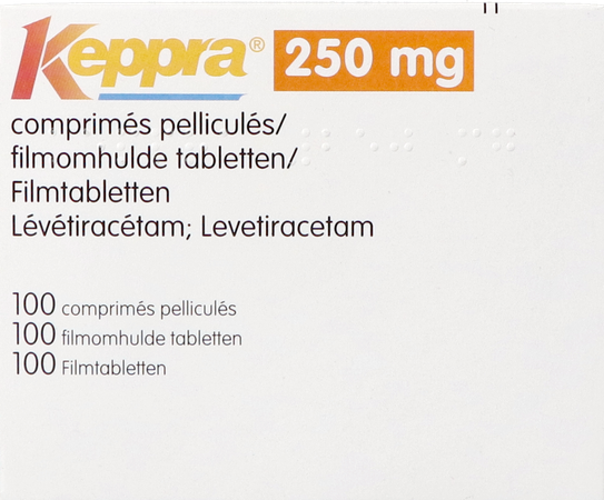 Keppra 250mg filmomh. tabl. (100) 4