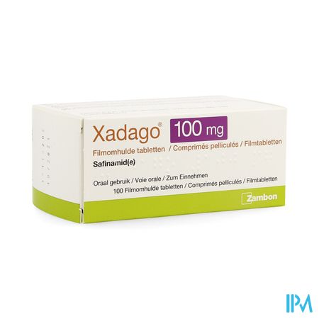 Xadago 100mg Filmomh Tabl 100 X 100mg