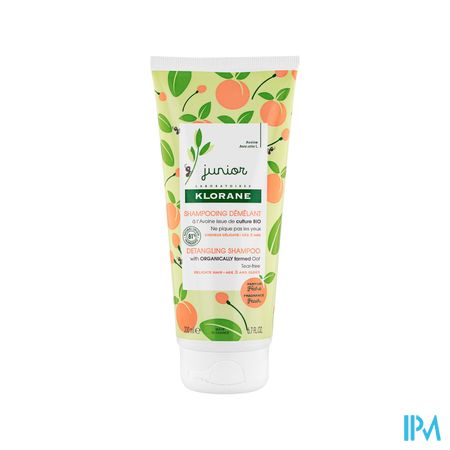 Klorane Petit Junior Sh Perzik Ontwar. 200ml Nf 5