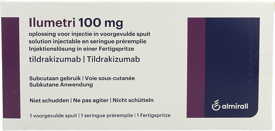 Ilumetri 100mg Opl Inj Voorgevulde Spuit 1x1ml 1