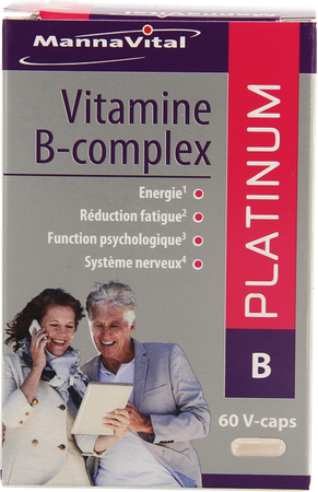Mannavita Vitamine B Complex V-caps 60 1